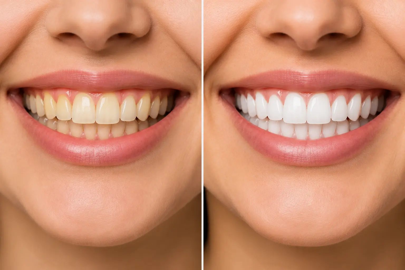Before and After Teeth Whitening