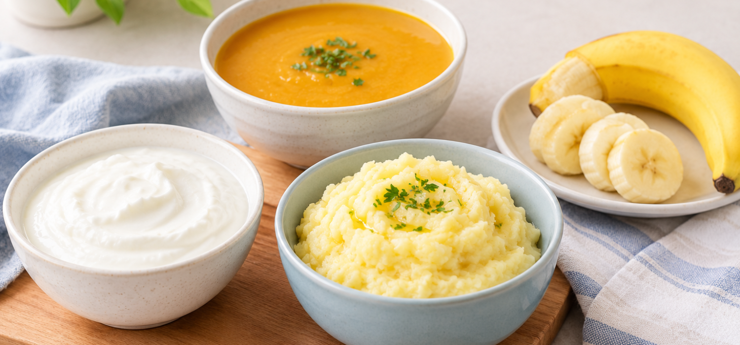 Cozy Pastel Comfort Food Still Life
