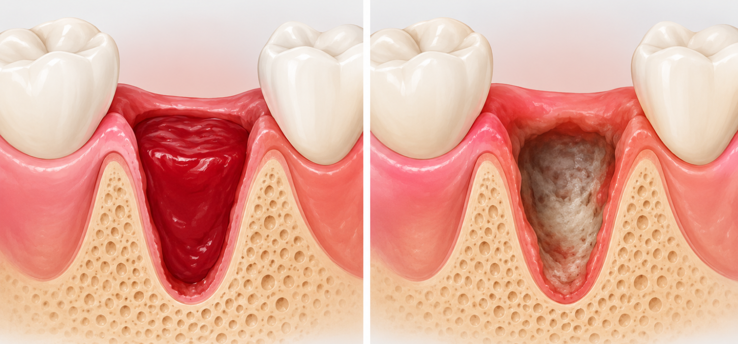 Healthy Healing vs Dry Socket