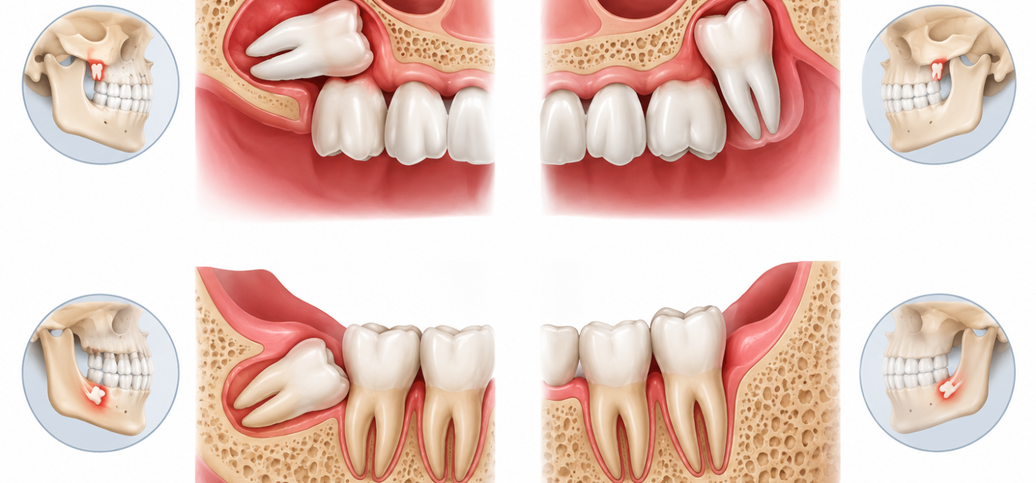 Wisdom Tooth Position Comparison